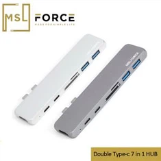 „MSLFORCE“ internetinės parduotuvės | C tipo USB šakotuvo jungtis prie HDMI 4k USB3.0 adapterio nešiojamam kompiuteriui „MacBook“ „Samsung S8 Huawei P20 Pro USB C Hub“ adapteris