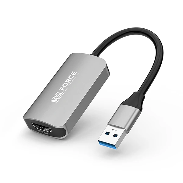 USB3.{1}} HDMI adapteris su garso išvesties adapteriu